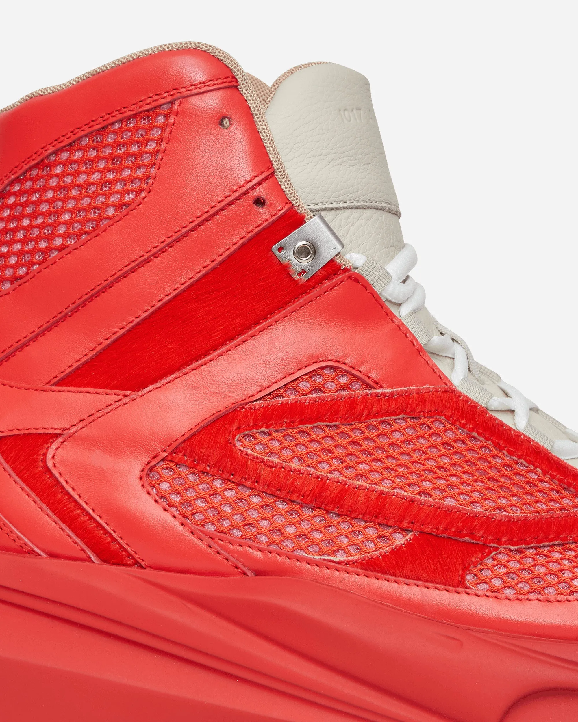 Baskets de Randonnée Hautes Mono Rouge