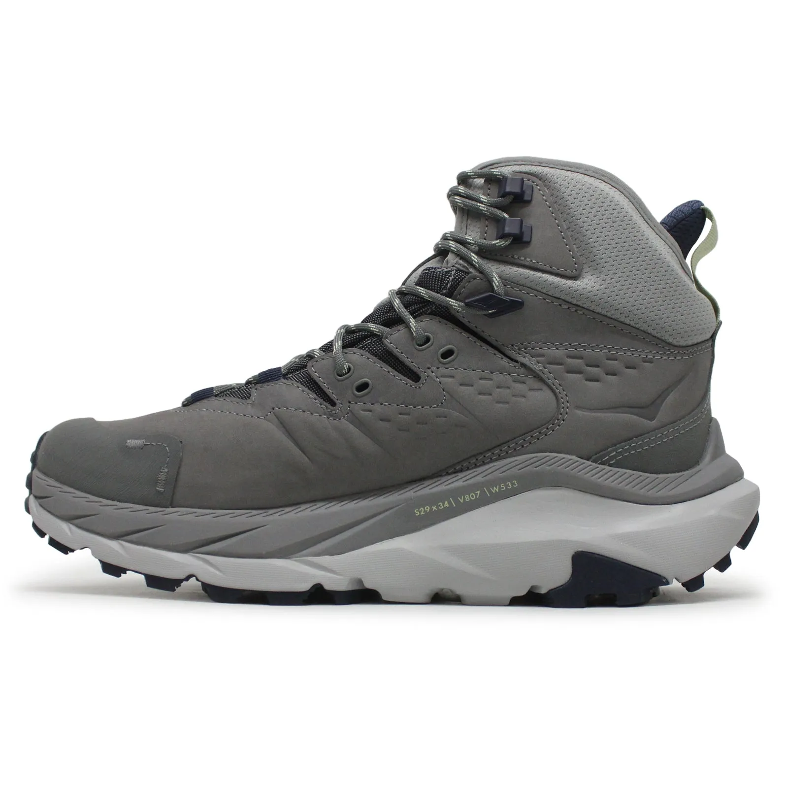 Chaussures de randonnée montantes pour hommes Hoka Kaha 2 GTX en cuir nubuck