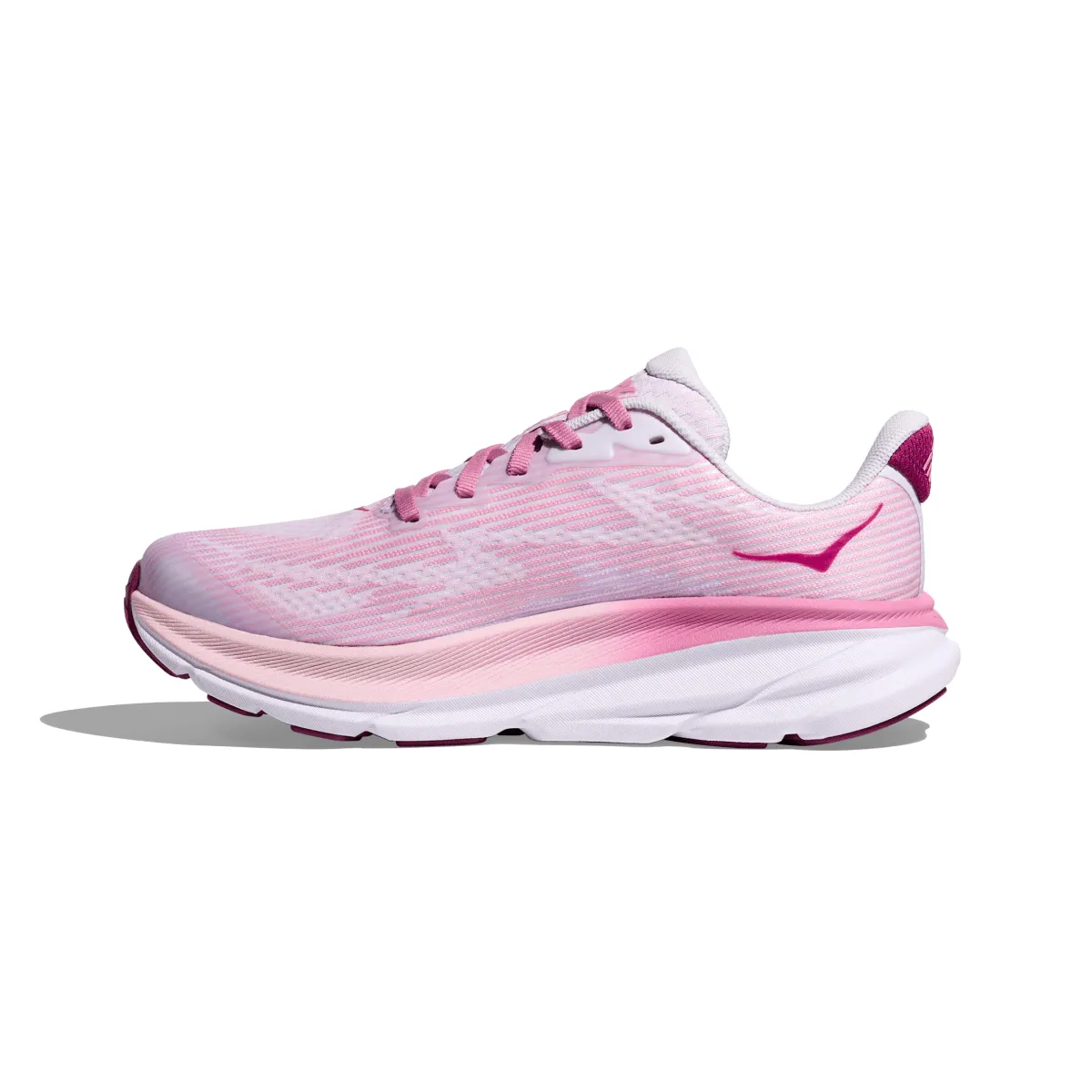 Hoka One One Enfant (École Primaire) Clifton 9 Lumière Stellaire/Fleur Sauvage