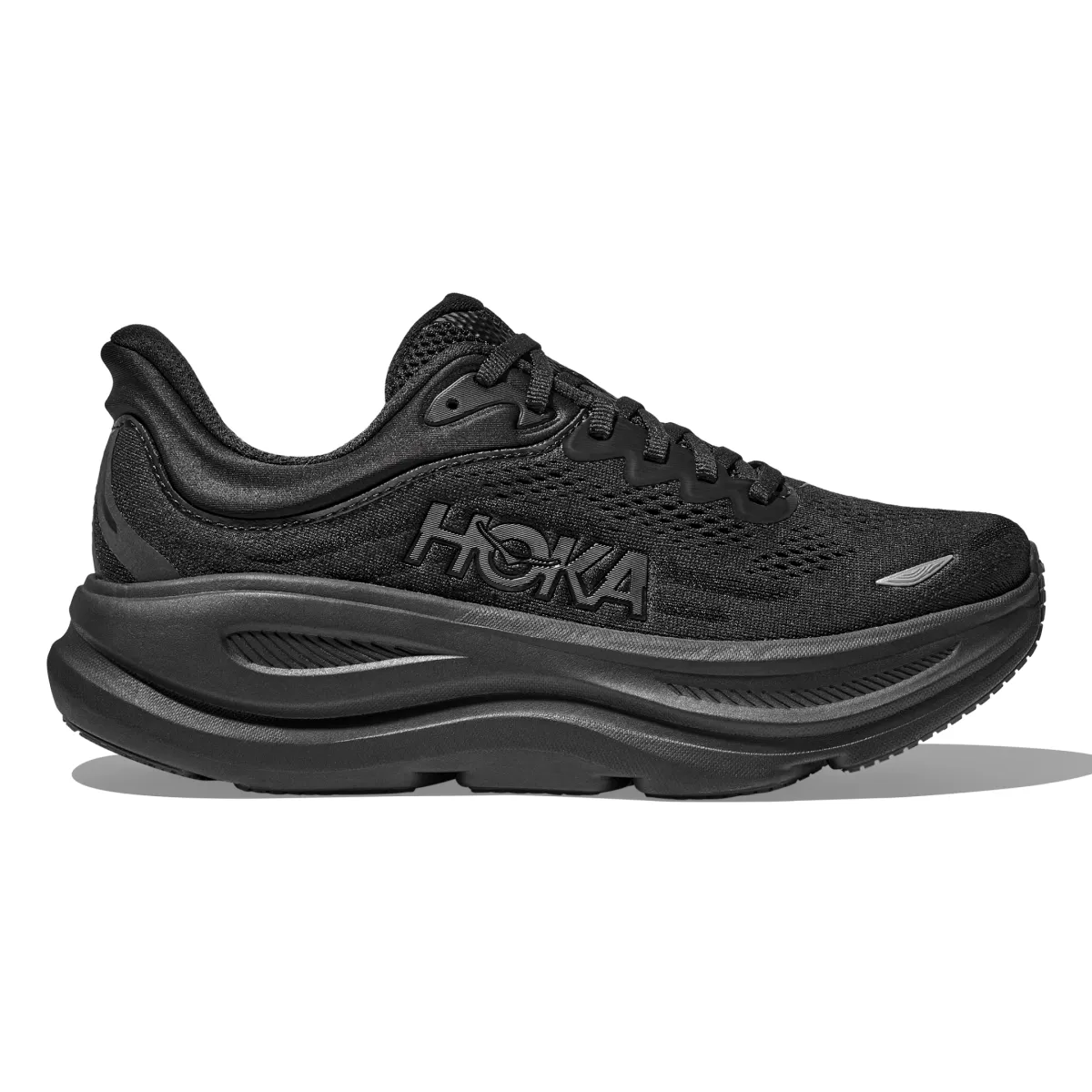 Hoka One One Bondi 9 Homme Noir/Noir