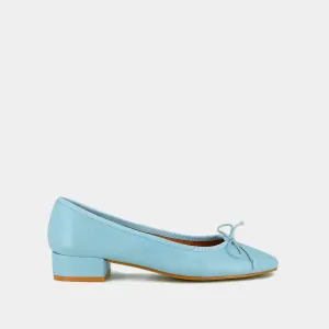 Jonak Women's Shoes 264- Dadou Cuir Bleu-Clair