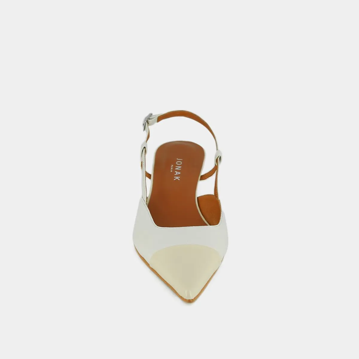 Chaussures pour Femme Jonak 264 - Dakara Vernis/cuir Écru-écru