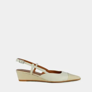 Jonak Women's Shoes 264- Dakara Vernis/cuir Ecru-ecru