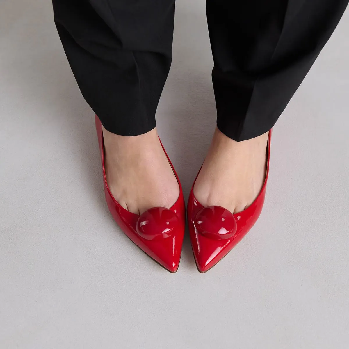 Chaussures pour Femmes Jonak 264 - Dalido Vernis Rouge