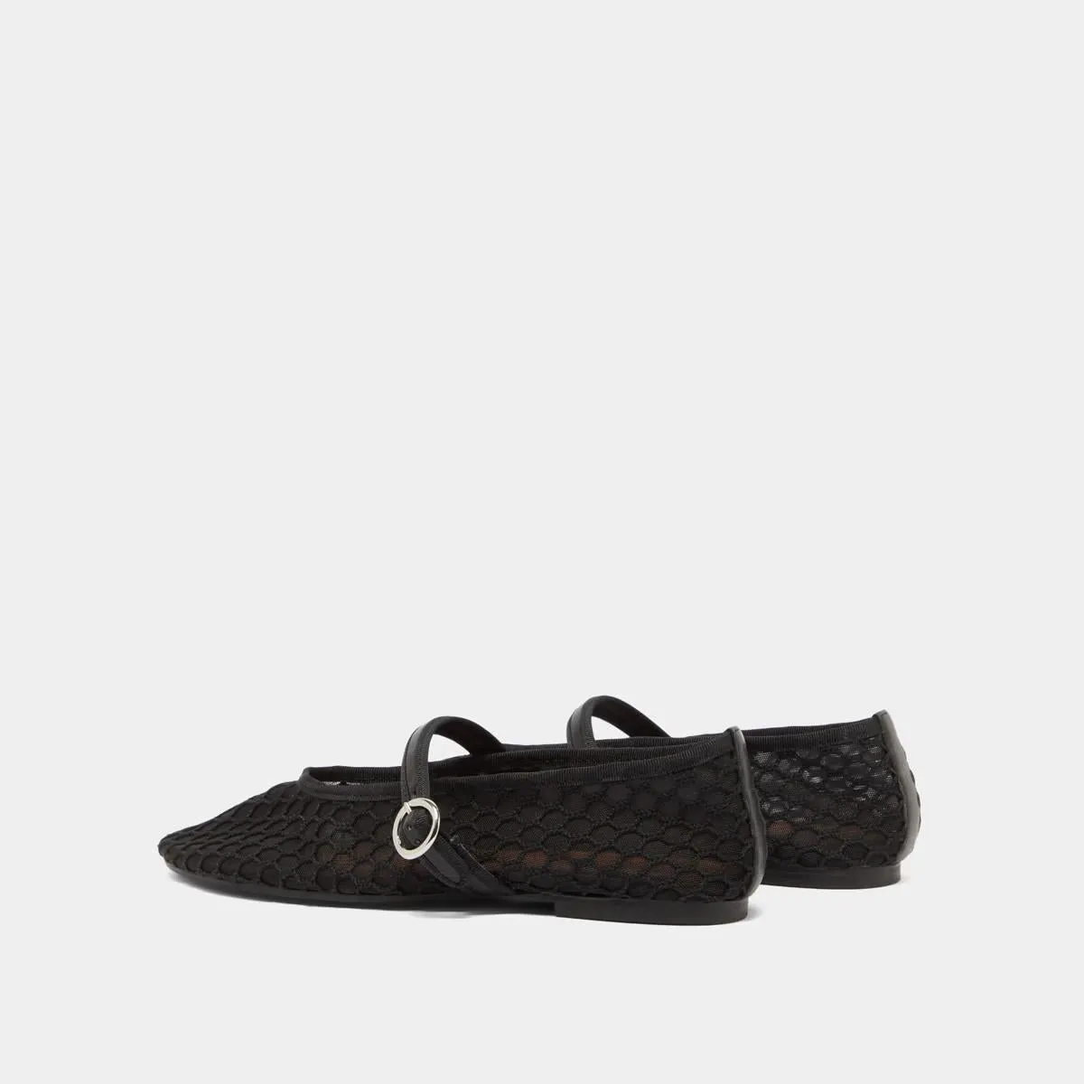 Chaussures pour Femmes Jonak 264 - Deessia Mesh/Cuir Noir-Noir