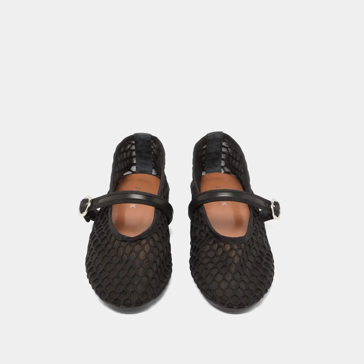 Chaussures pour Femmes Jonak 264 - Deessia Mesh/Cuir Noir-Noir