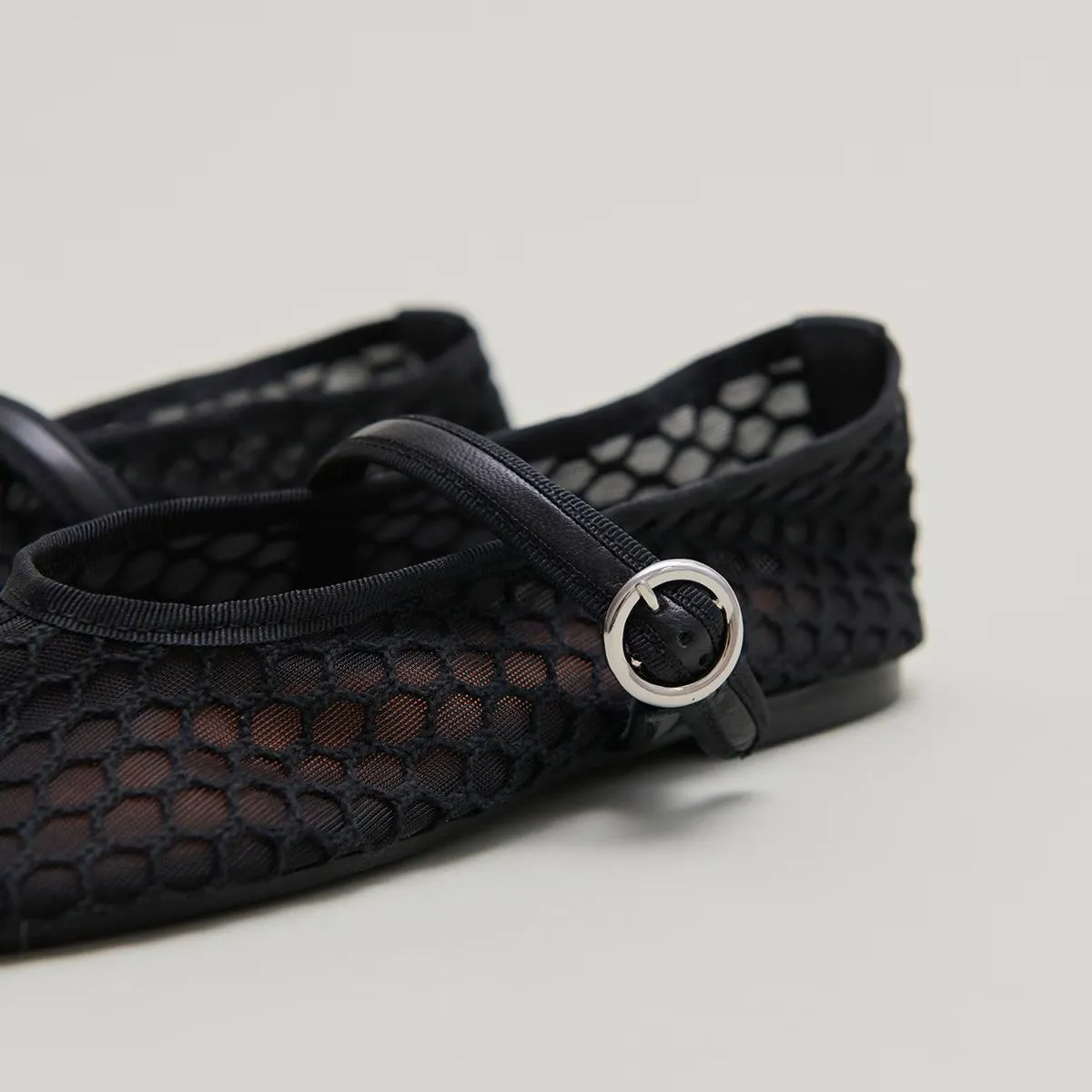 Chaussures pour Femmes Jonak 264 - Deessia Mesh/Cuir Noir-Noir