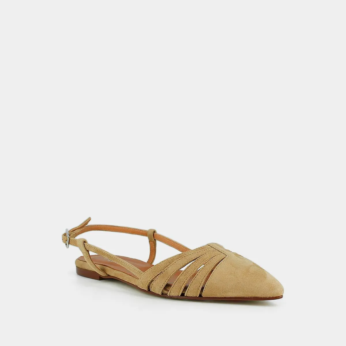Jonak Chaussures Femme 264 - Velours Délikatesse Camel