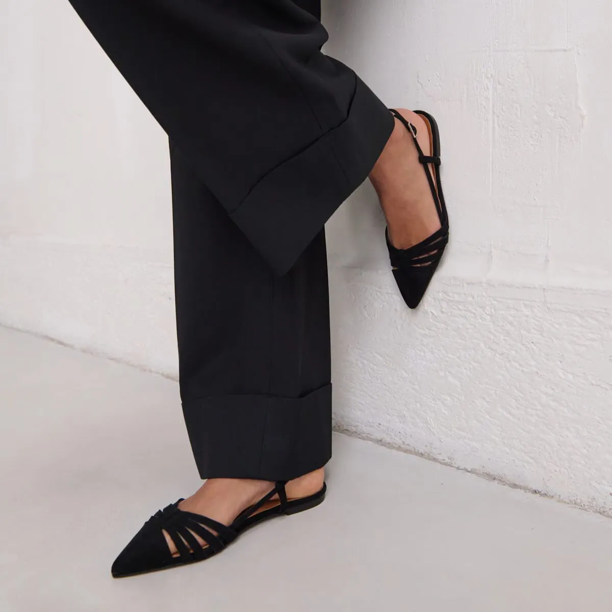 Jonak Chaussures Femme 264 - Velours Noir Délicatesse
