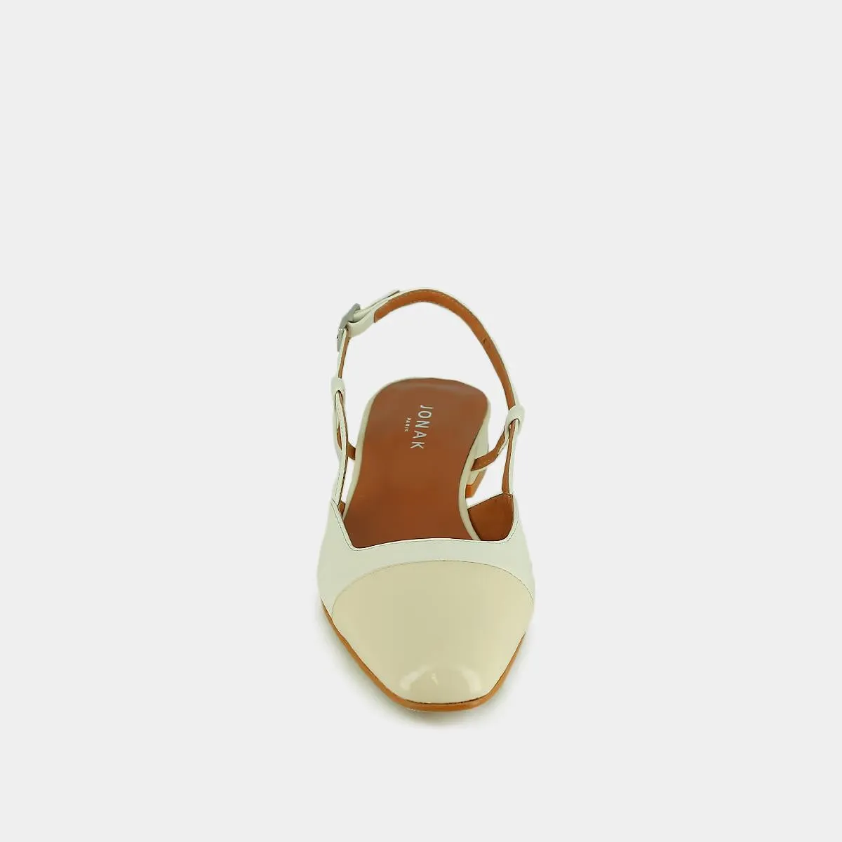 Chaussures pour Femmes Jonak 264 - Vernis/cuir Dhapou Ecru-écru