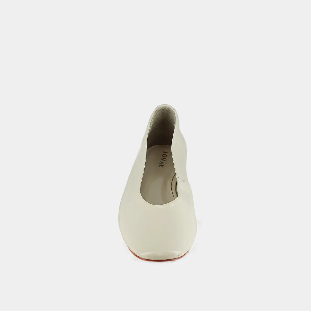 Chaussures pour Femmes Jonak 585 - Vernis Plissé Léa Écru