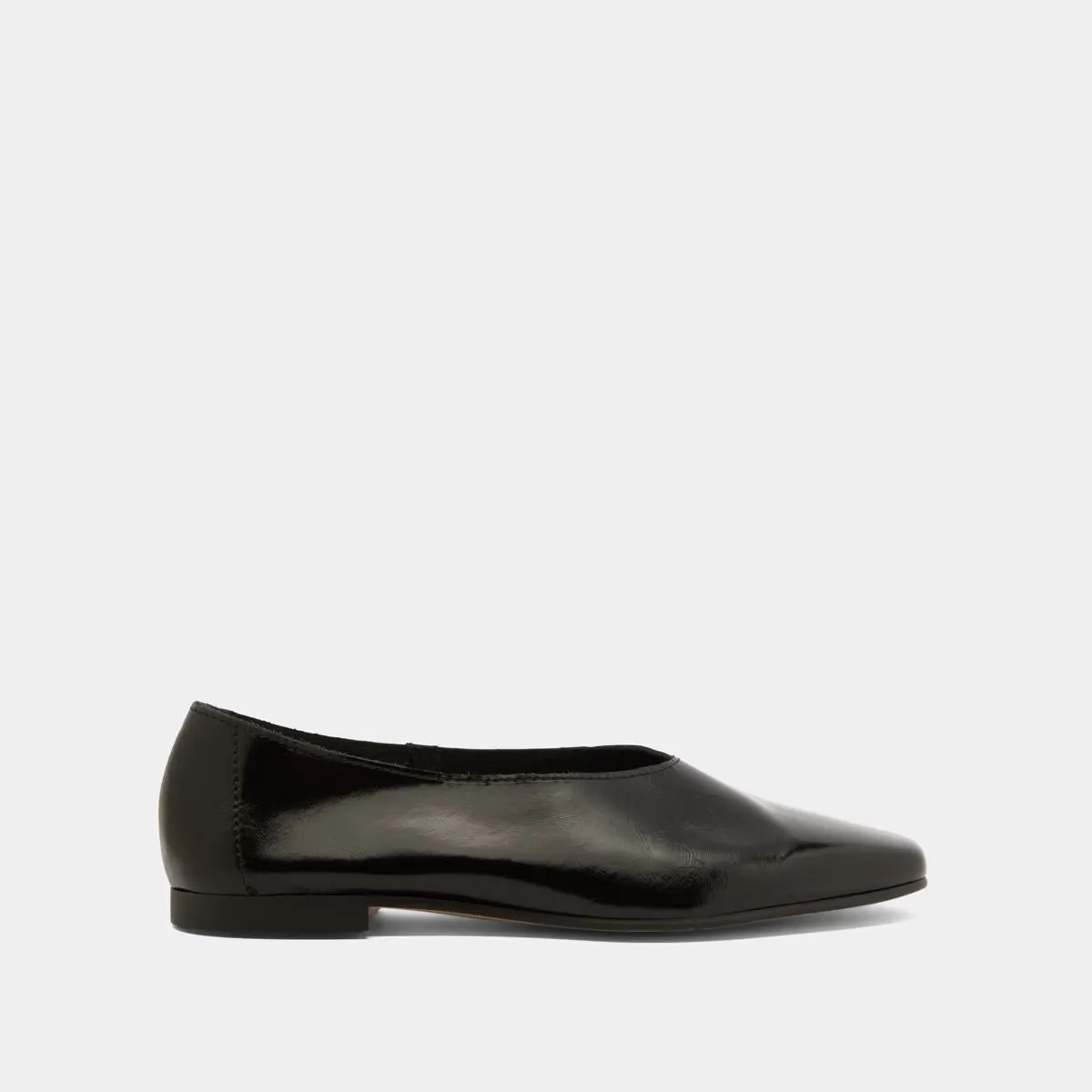 Jonak Chaussures Femme 585 - Lea Vernis Plissé Noir