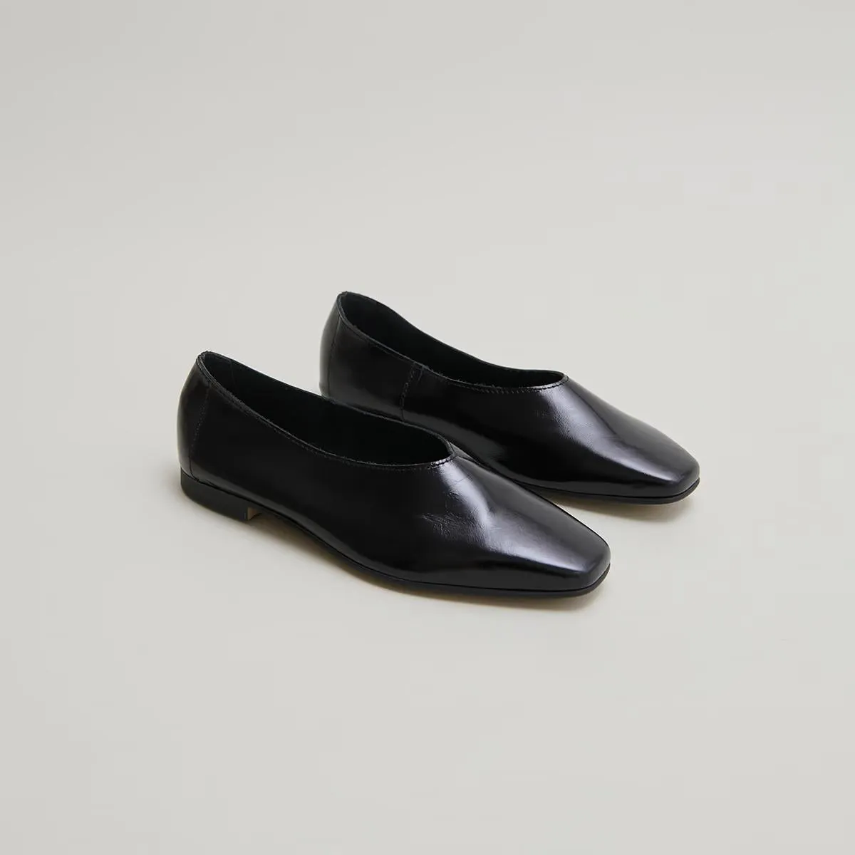 Jonak Chaussures Femme 585 - Lea Vernis Plissé Noir