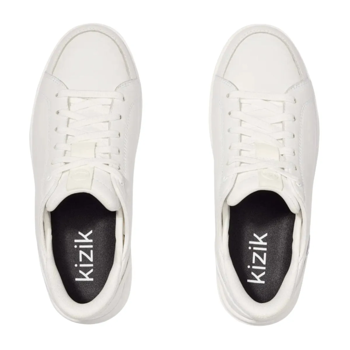 Kizik Femmes Sydney Cuir Blanc