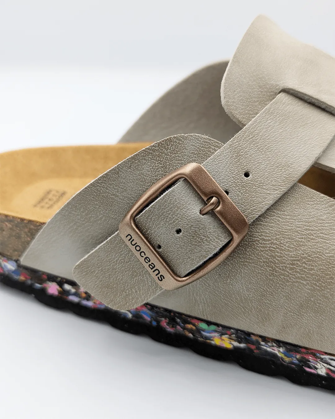 London Clogs Unisex en Similicuir Végan | Brume