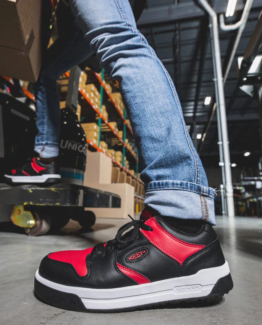 Chaussure de travail Overton pour homme (embout en carbone) | Salsa/Noir