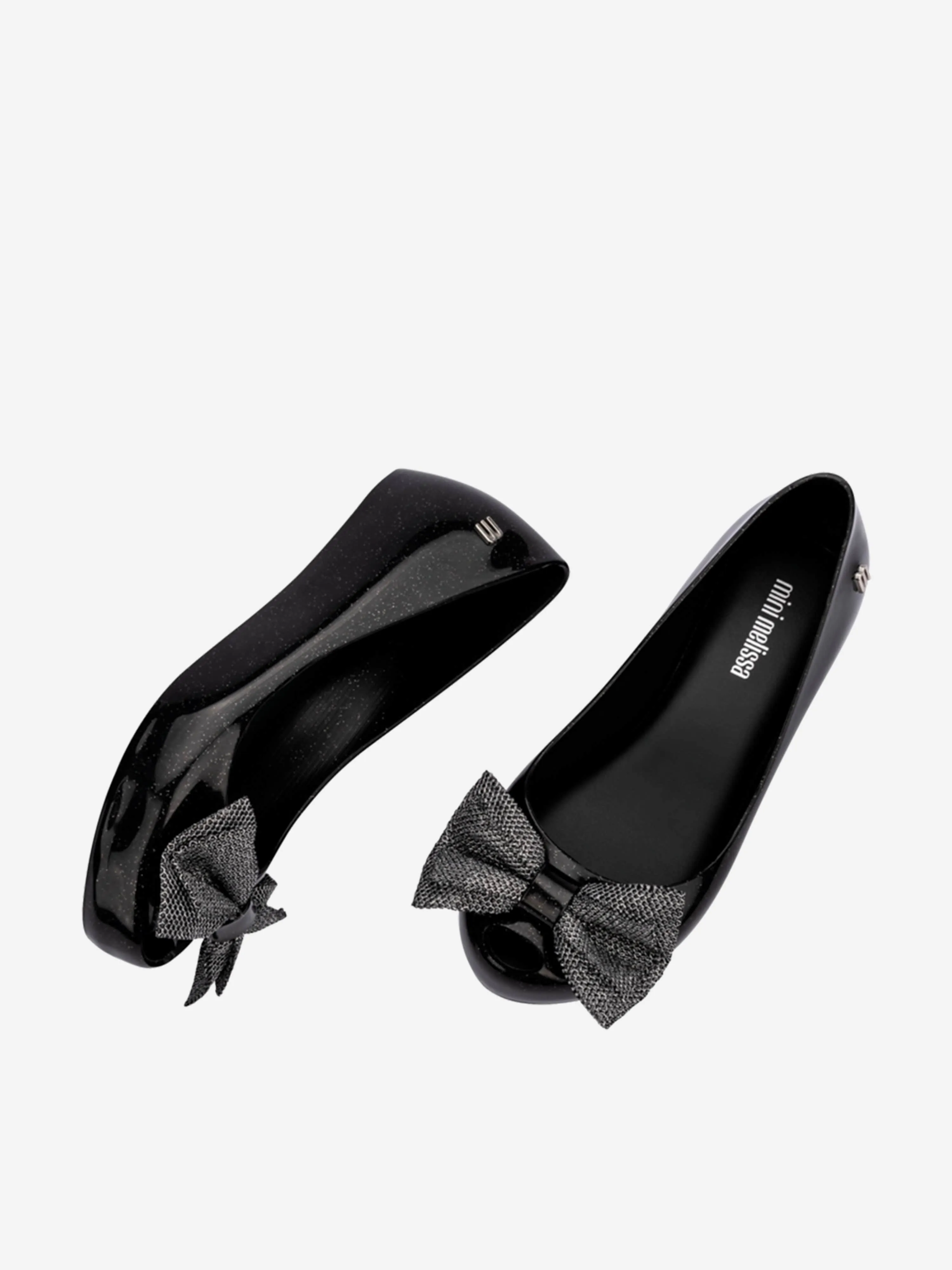 Mini Melissa Filles Ultragirl Douce XII Ballerines en Noir