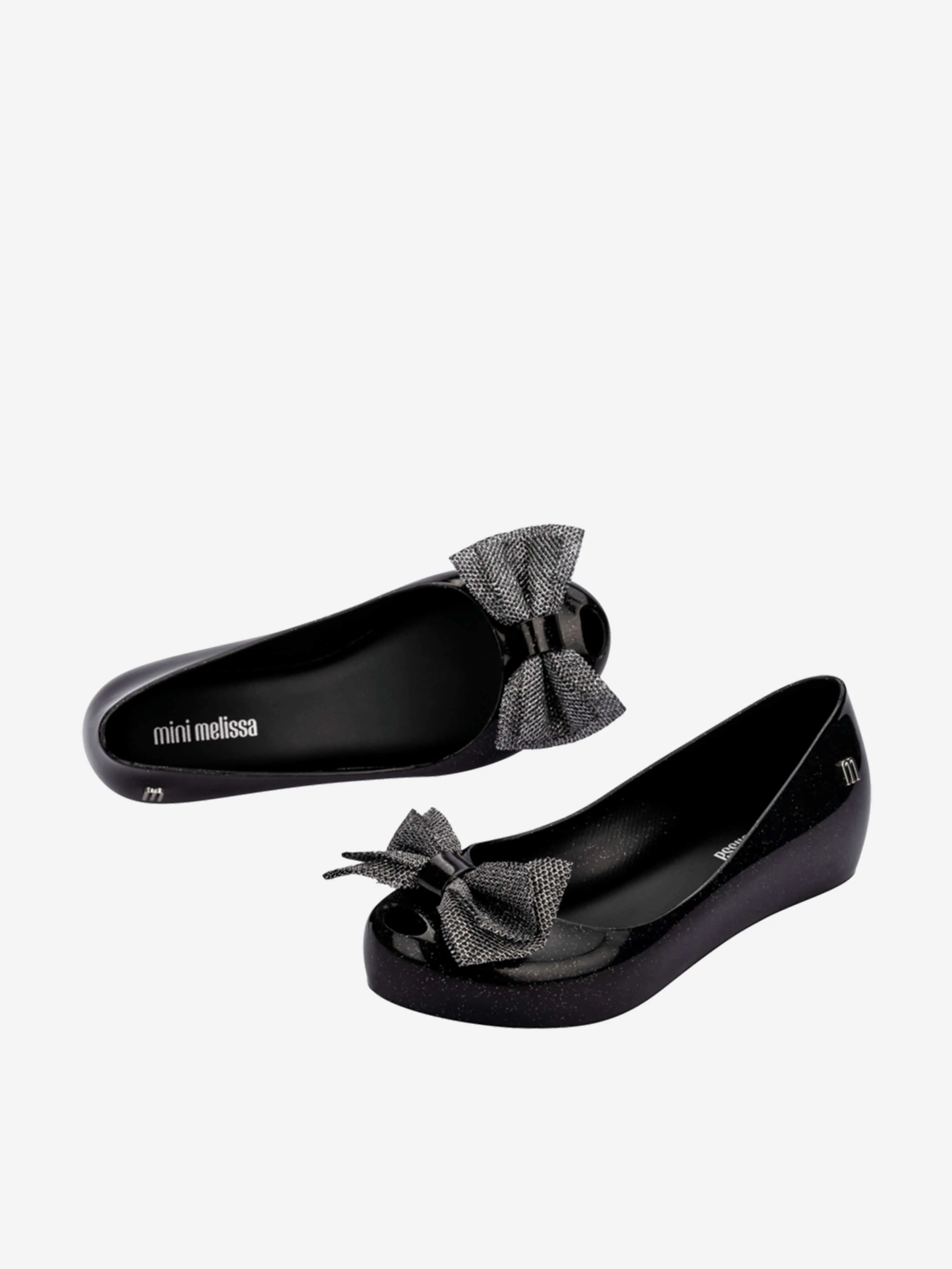 Mini Melissa Filles Ultragirl Douce XII Ballerines en Noir