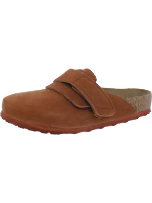 Nagoya Womens Nubuck Pebbled Clogs