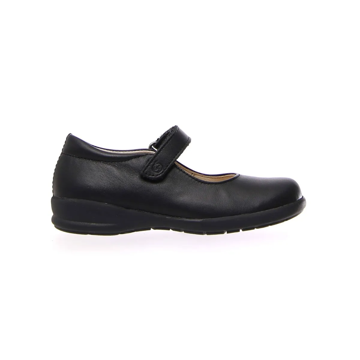Naturino Catania 61 en cuir noir pour fille (Tailles 36-38)