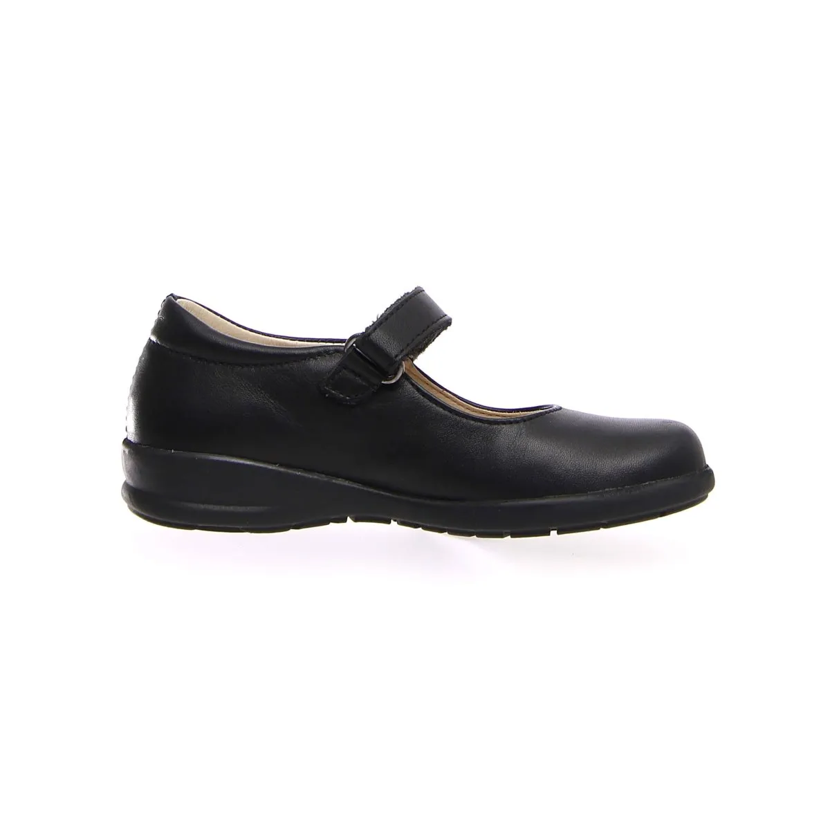 Naturino Catania 61 en cuir noir pour fille (Tailles 36-38)