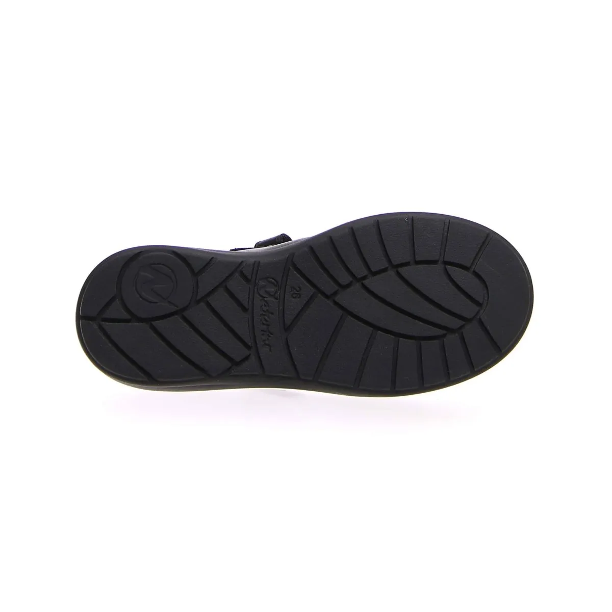 Naturino Catania 61 en cuir noir pour fille (Tailles 36-38)