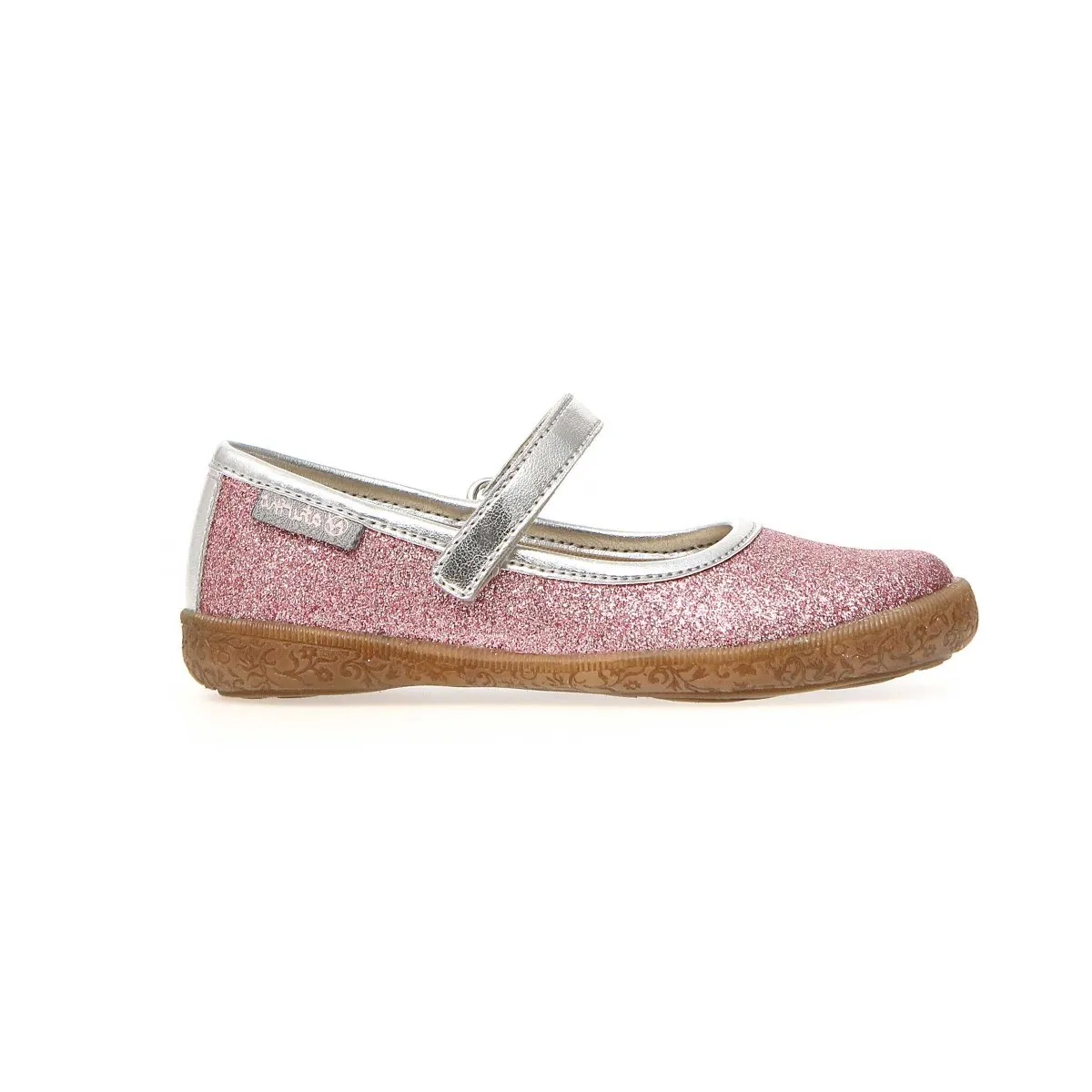 Naturino Pavia pour Fille, Mary Jane Pailleté Rose (Tailles 26-29)