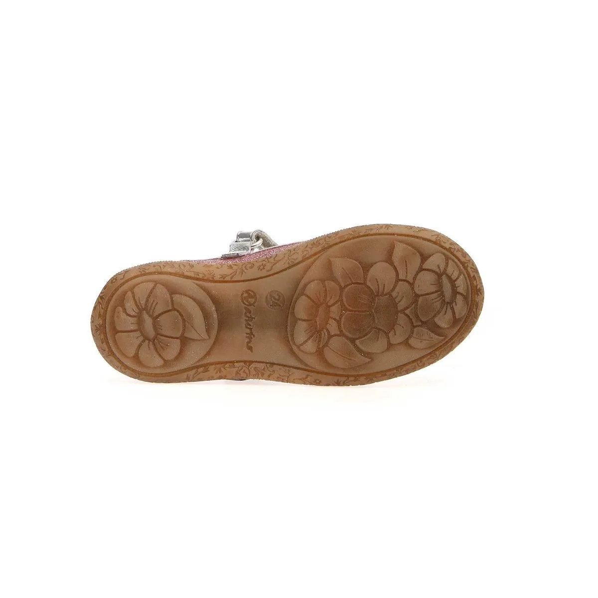 Naturino Pavia pour Fille, Mary Jane Pailleté Rose (Tailles 26-29)