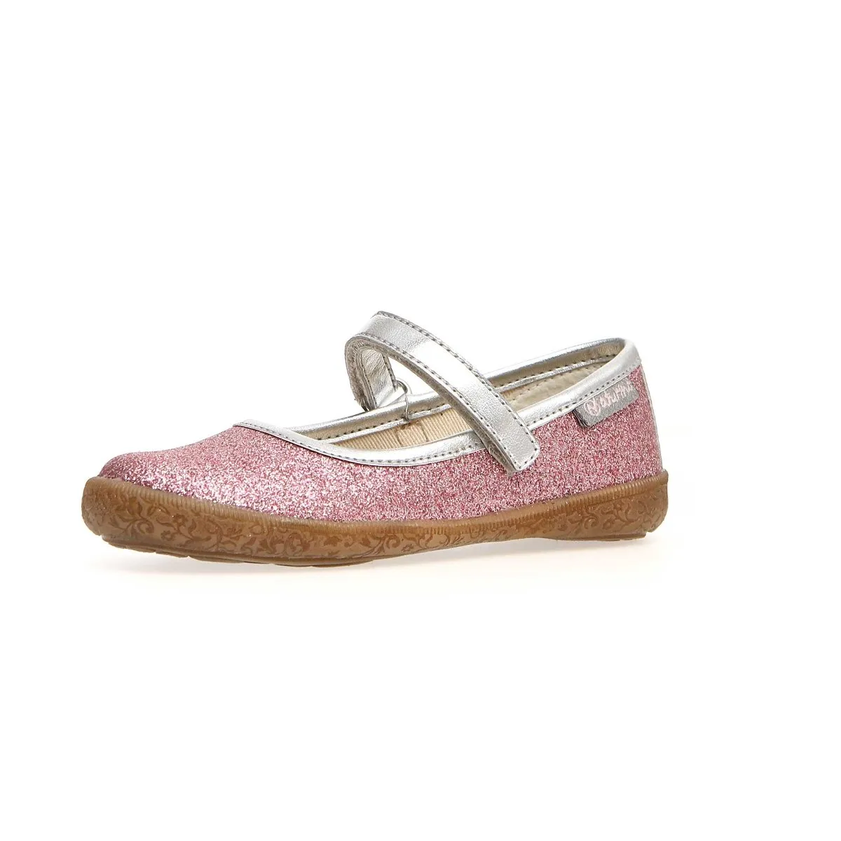 Naturino Pavia pour Fille, Mary Jane Pailleté Rose (Tailles 26-29)