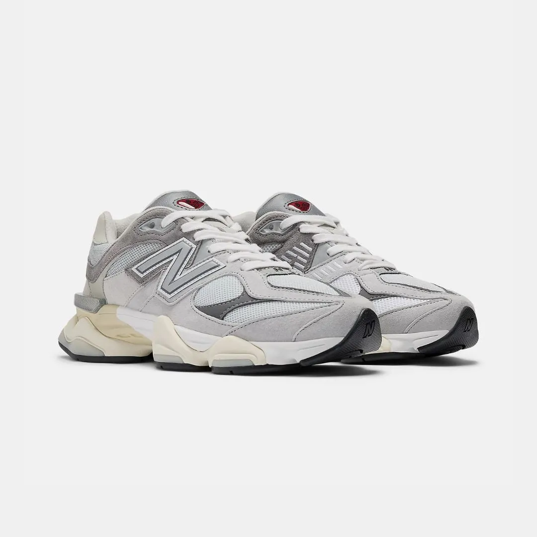 New Balance 9060 Nuage de Pluie et Castlerock Blanc