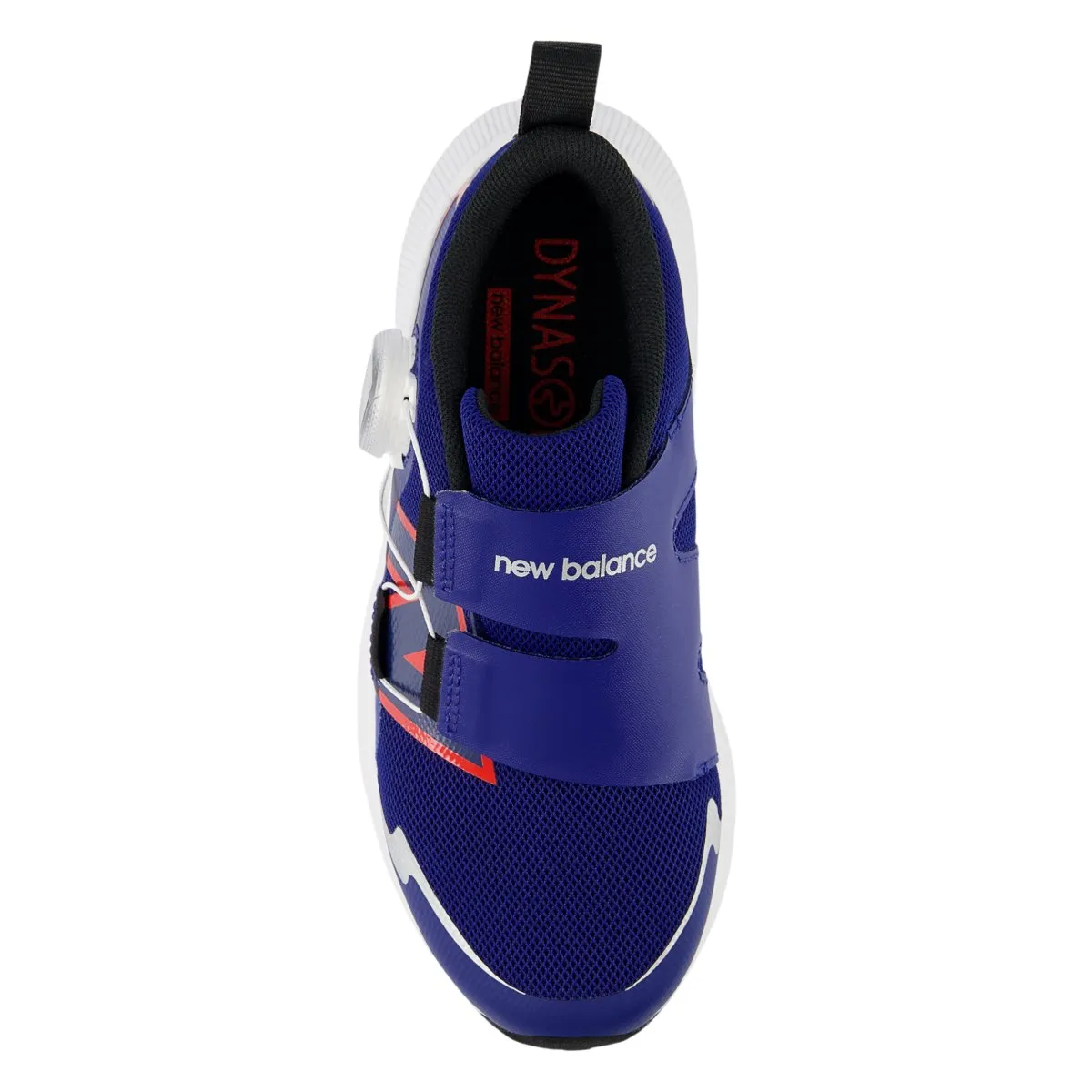 New Balance Enfant (Préscolaire) DynaSoft Reveal v4 BOA PTRVLAM4 Encre bleue/Rouge équipe/Métallique argenté