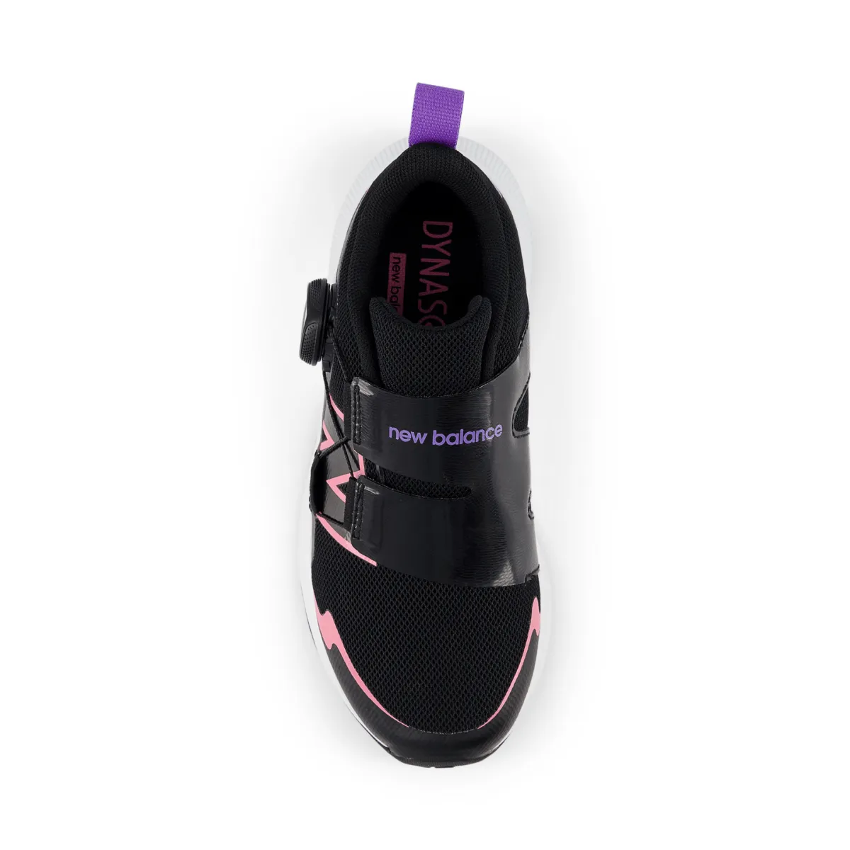 New Balance Enfant (Préscolaire) DynaSoft Reveal v4 BOA PTRVLBC4 Noir/Rose Signal/Violet Écrasé