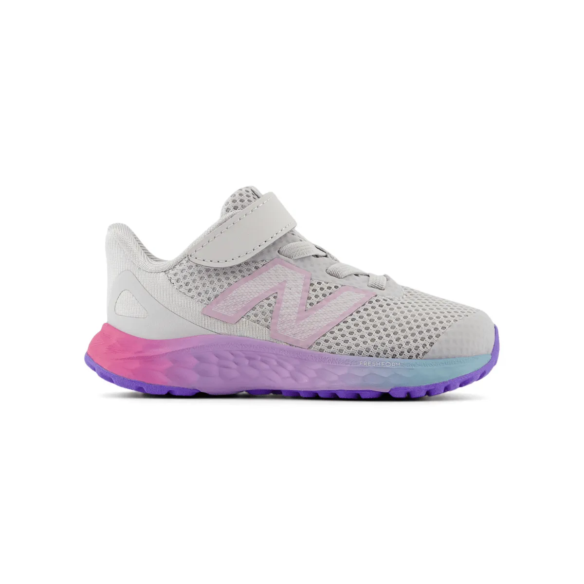 New Basket pour tout-petits Fresh Foam Arishi v4 IAARIGR4 Gris Matère/Rose Milieu de Siècle/Lilas Glo