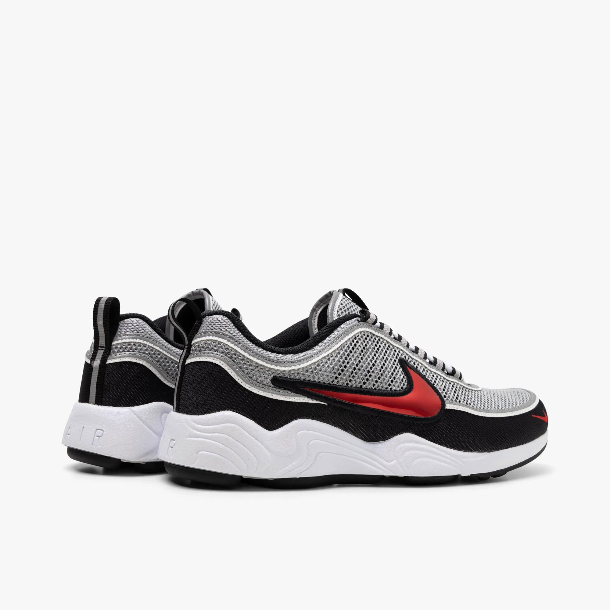 Nike Air Zoom Spiridon SP Argent Métallisé / Rouge Sport