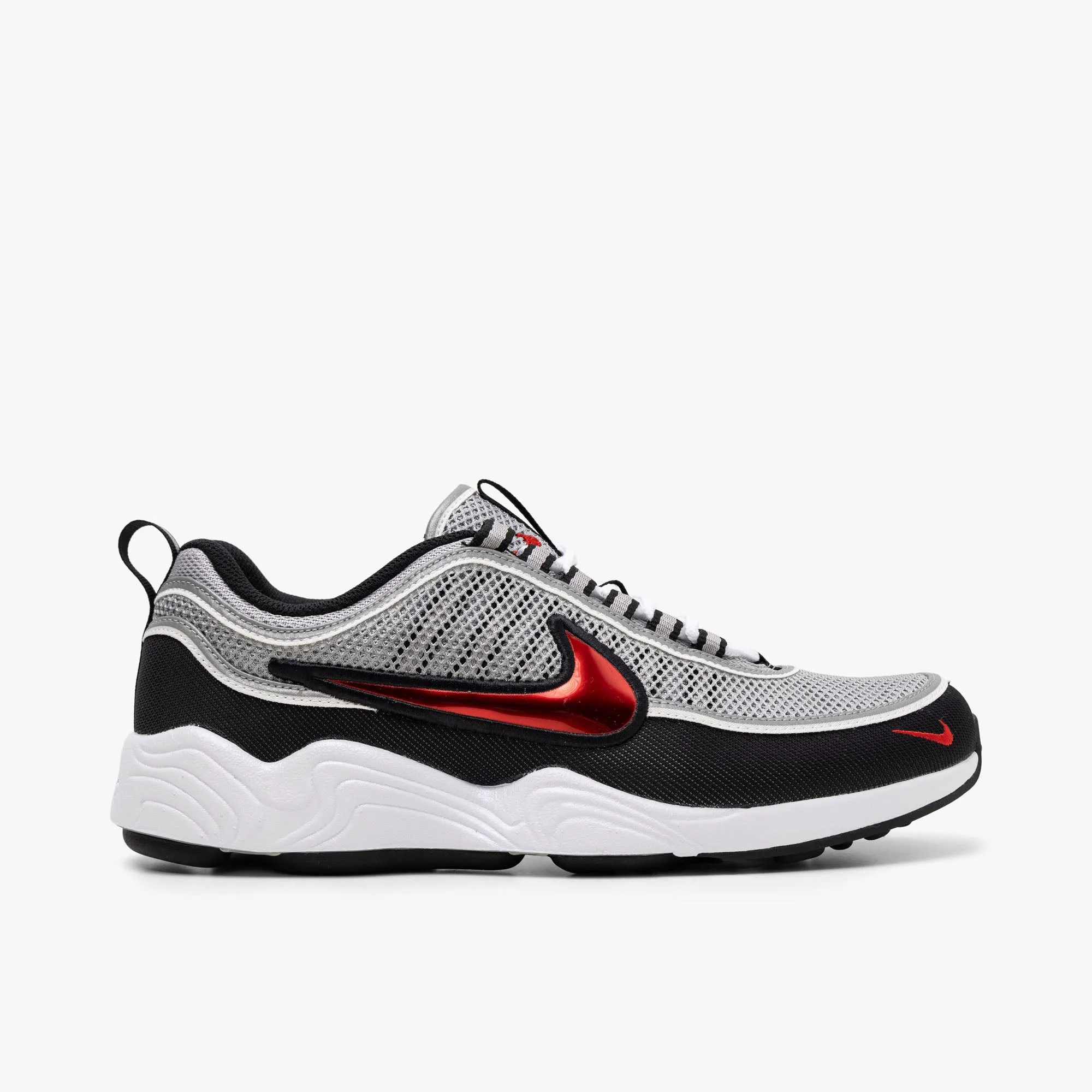 Nike Air Zoom Spiridon SP Argent Métallisé / Rouge Sport