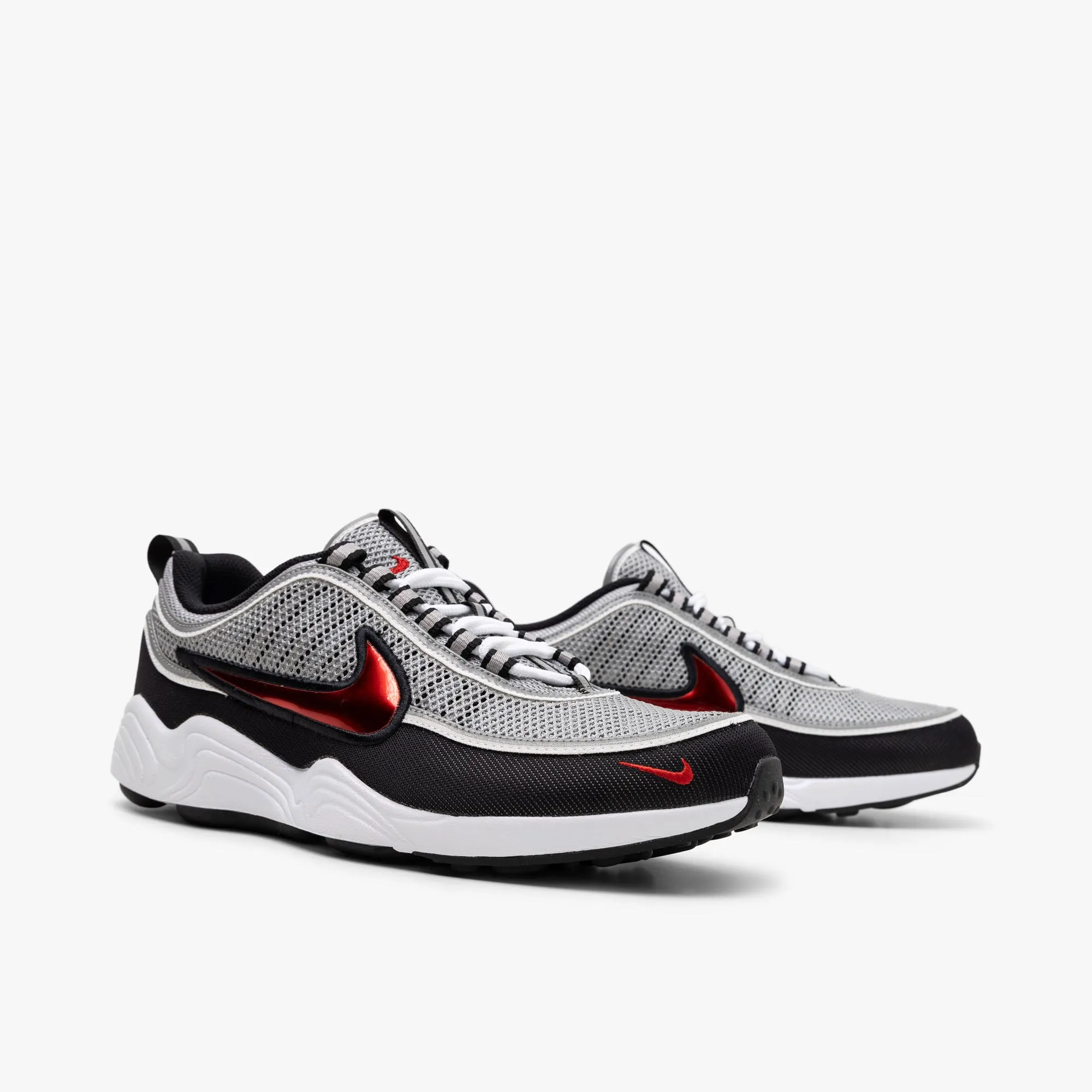 Nike Air Zoom Spiridon SP Argent Métallisé / Rouge Sport