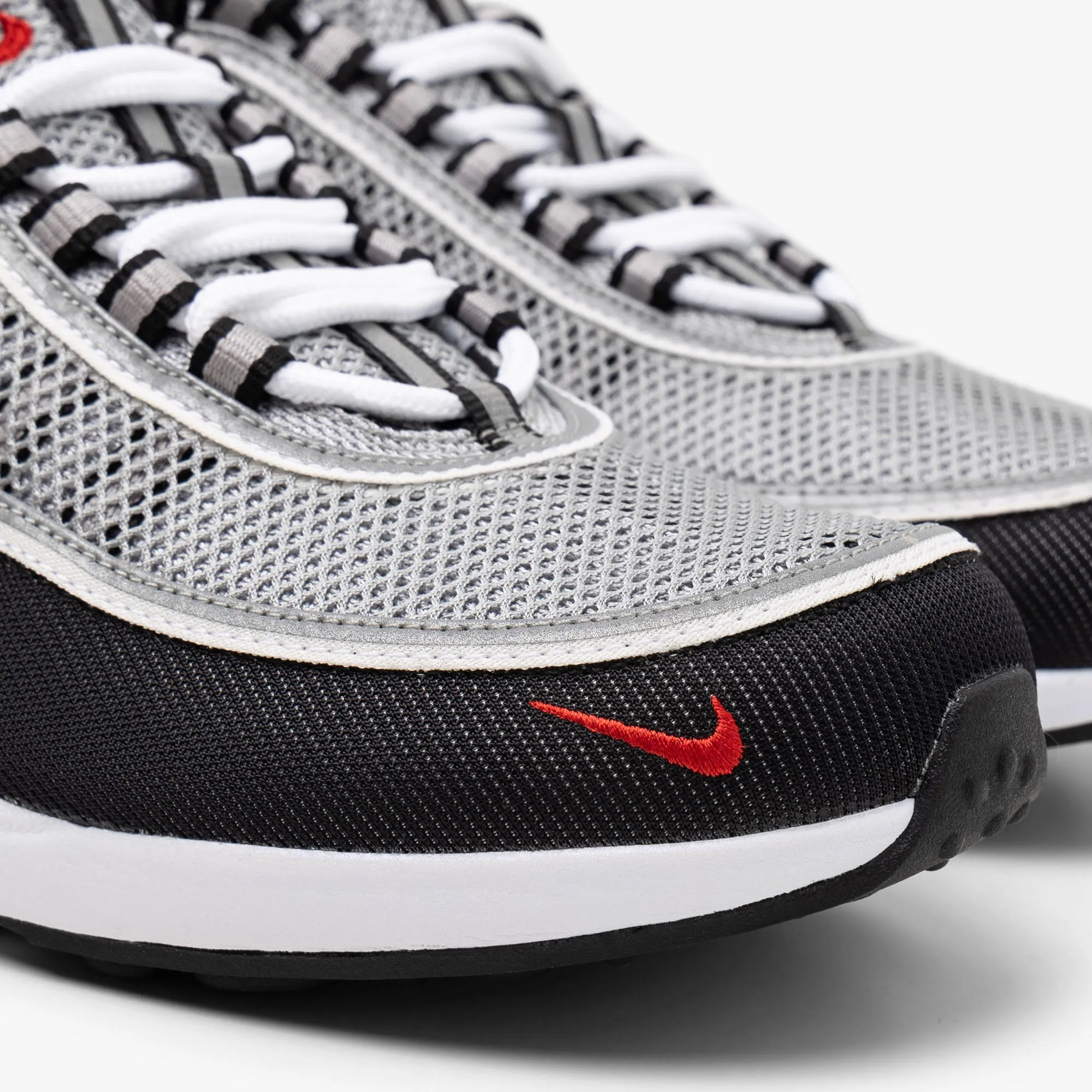 Nike Air Zoom Spiridon SP Argent Métallisé / Rouge Sport
