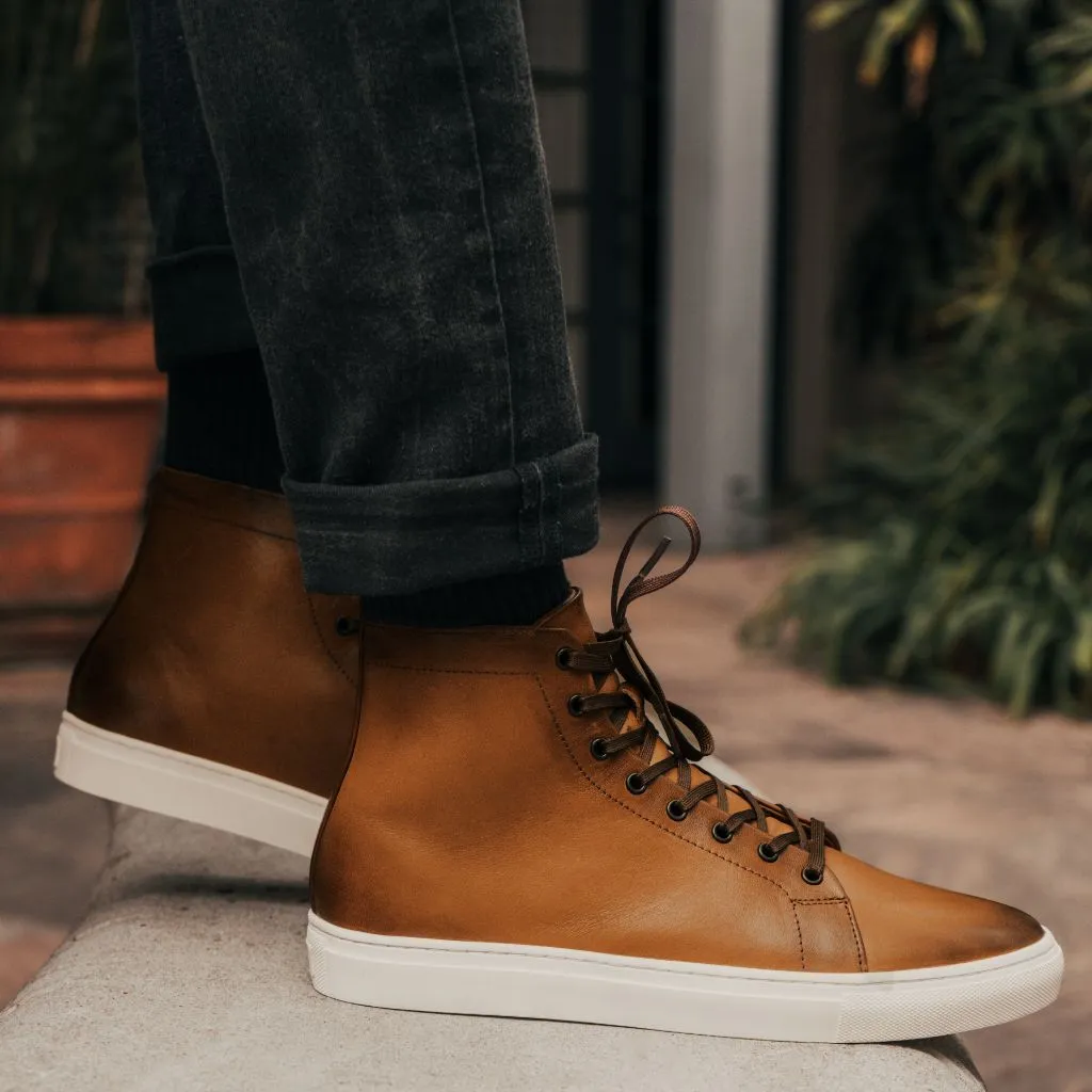 Premier High Top | Caramel