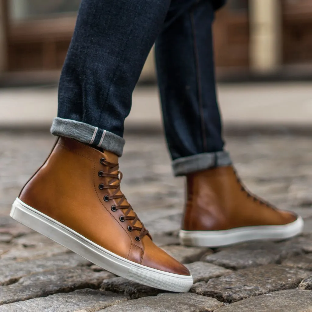 Premier High Top | Caramel