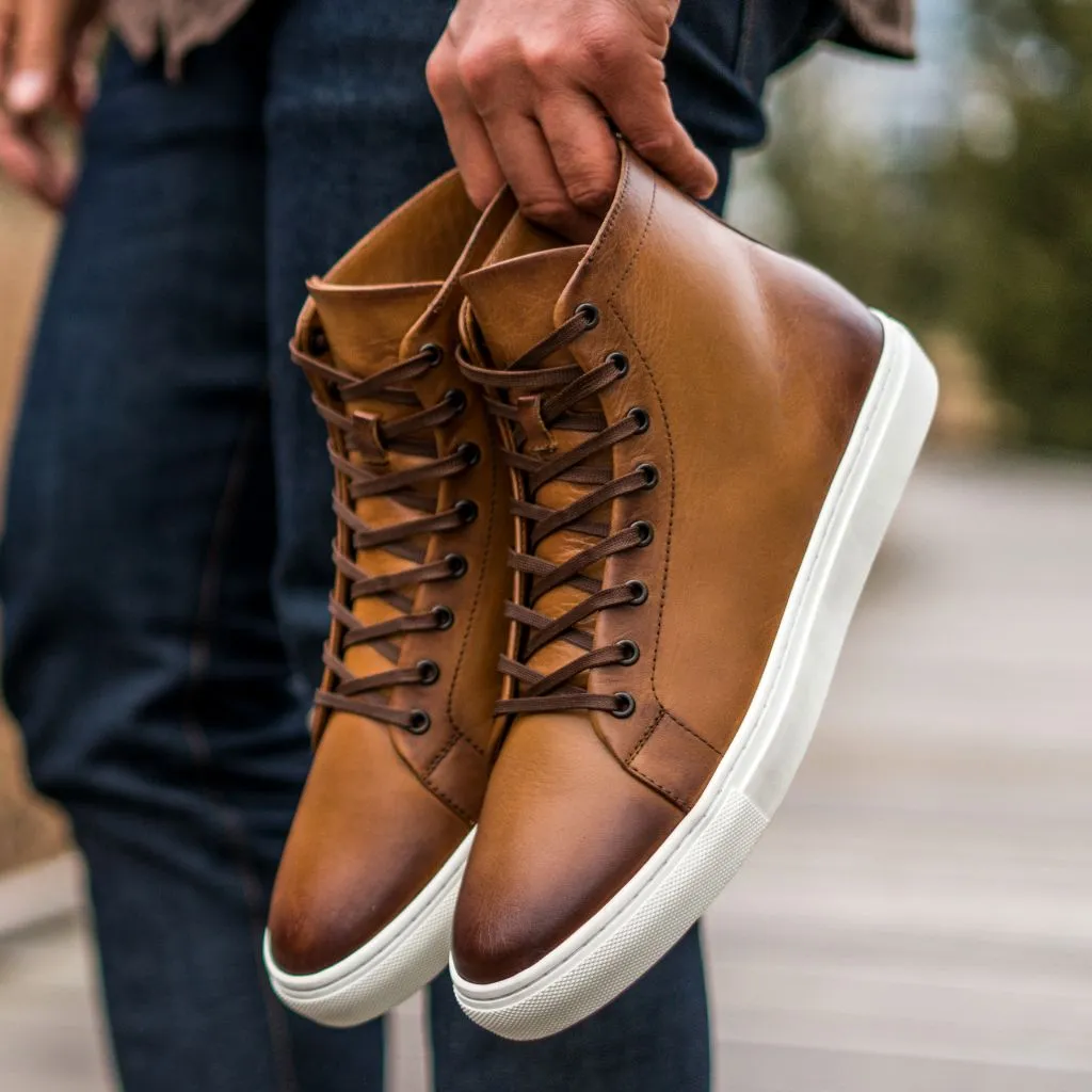 Premier High Top | Caramel