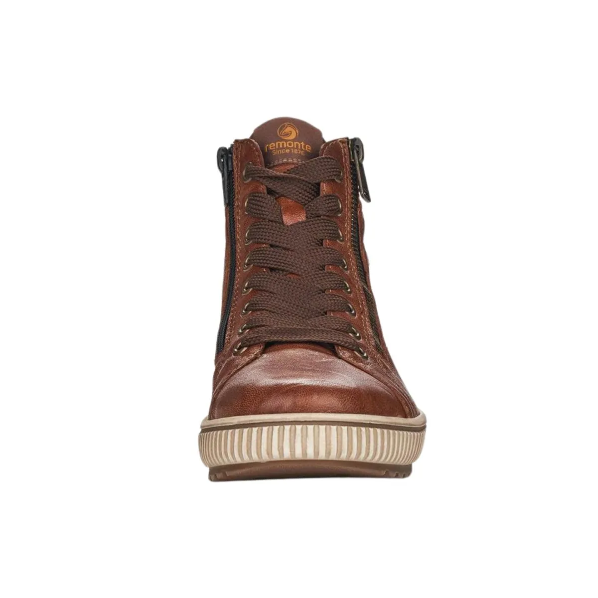 Rieker Femme D0772-22 Cuir Cuoio Imperméable