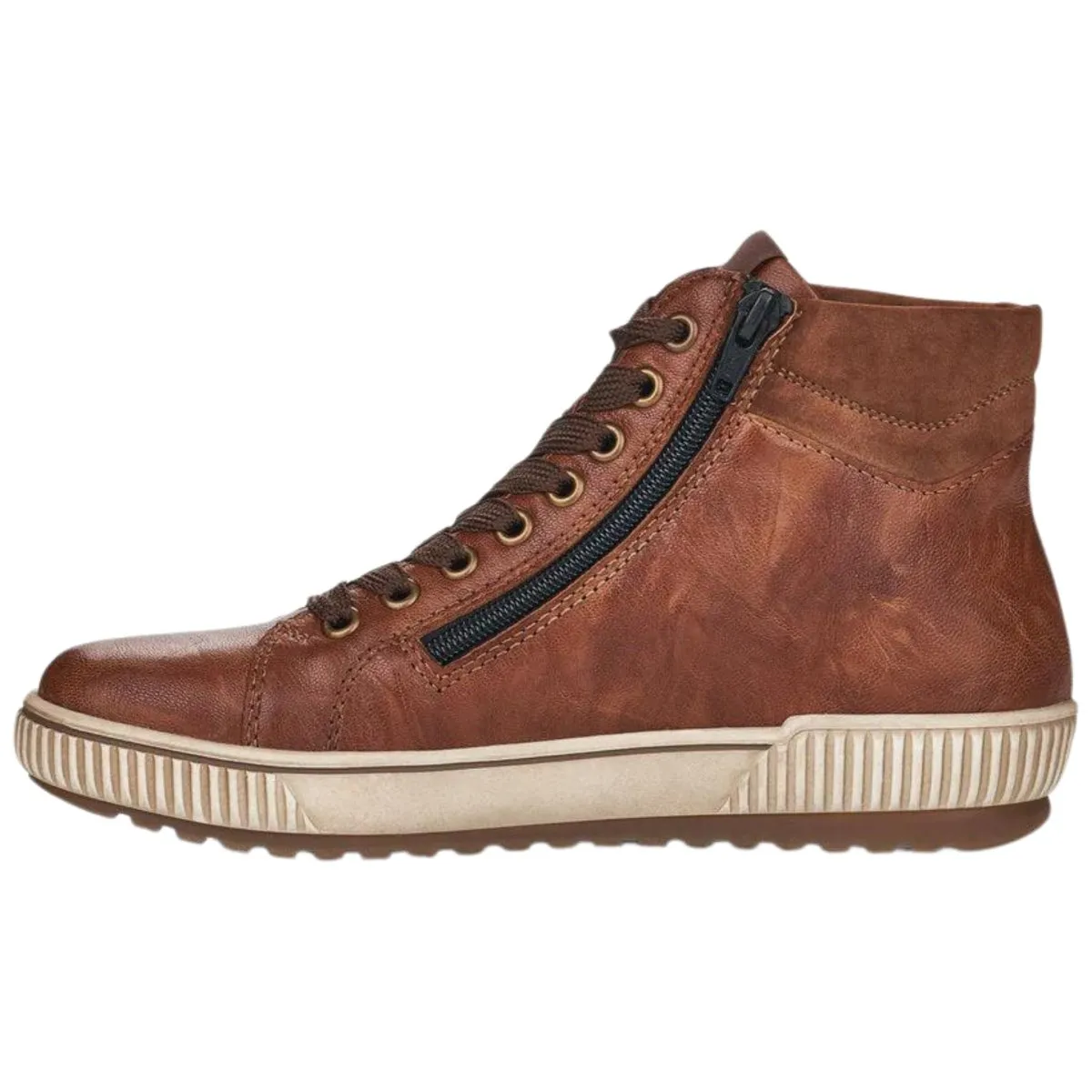 Rieker Femme D0772-22 Cuir Cuoio Imperméable