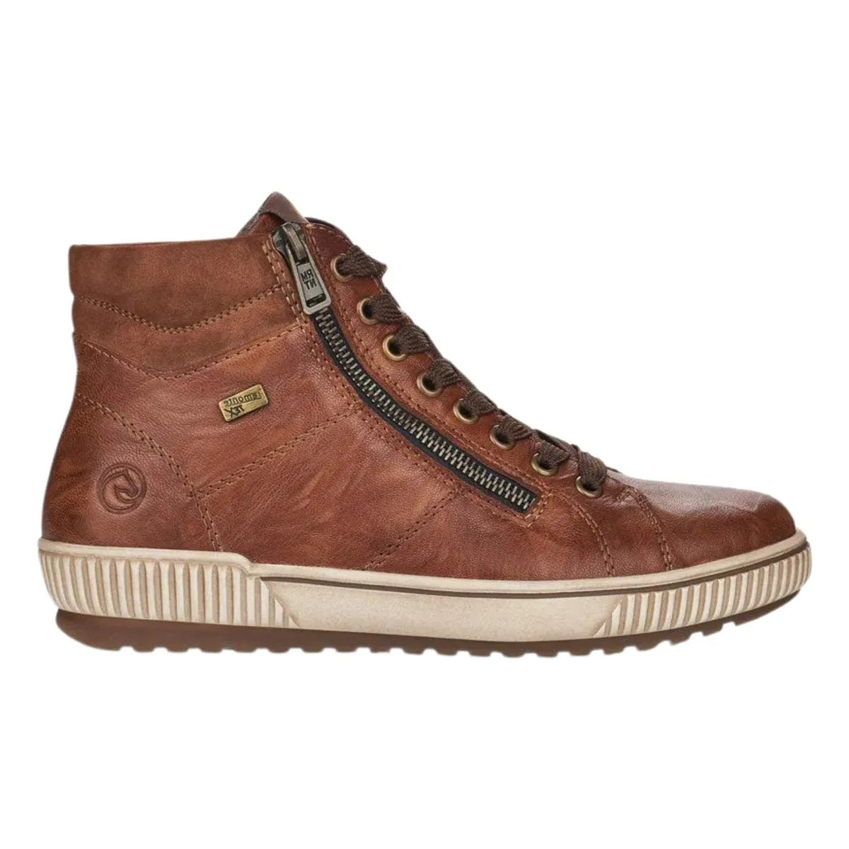 Rieker Femme D0772-22 Cuir Cuoio Imperméable