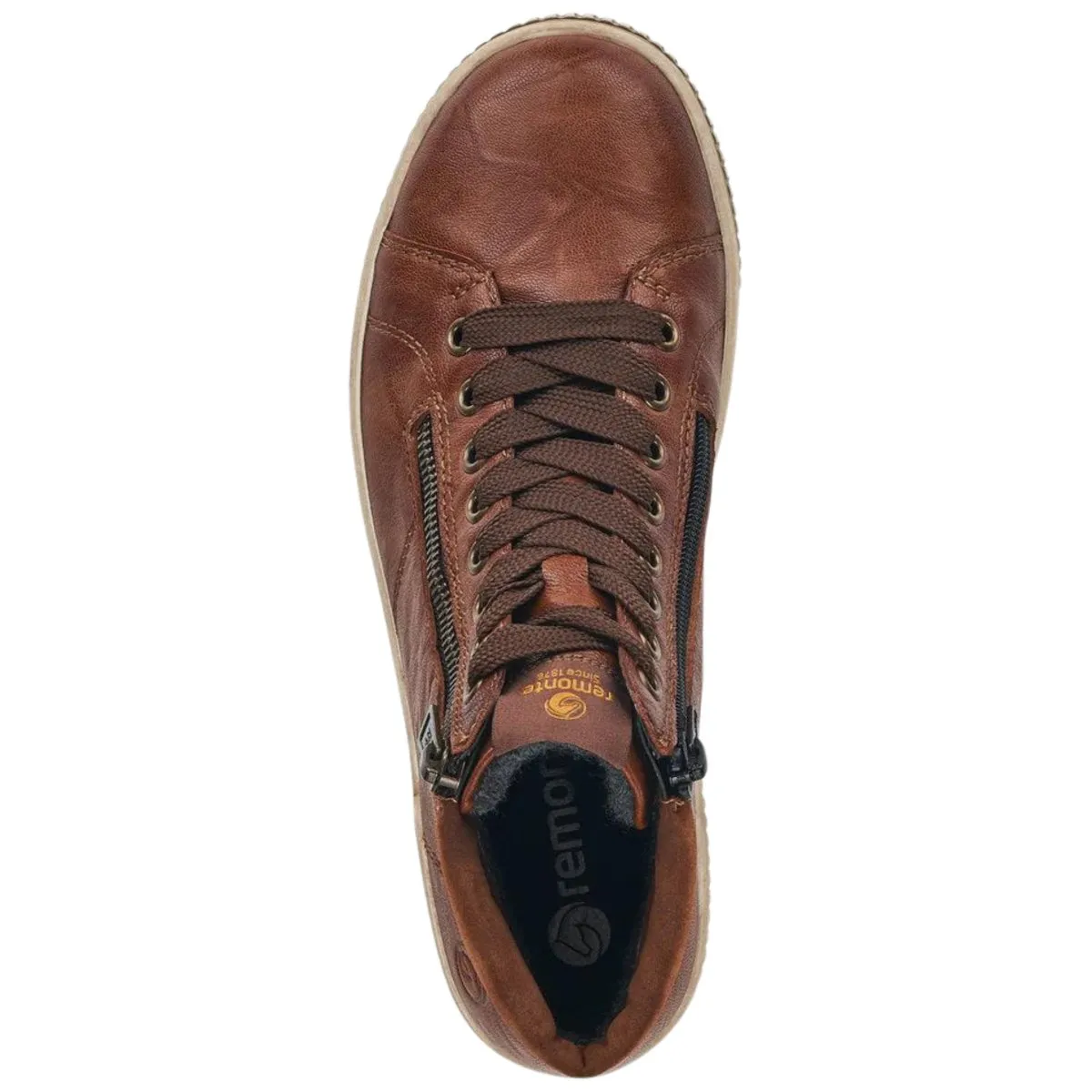 Rieker Femme D0772-22 Cuir Cuoio Imperméable