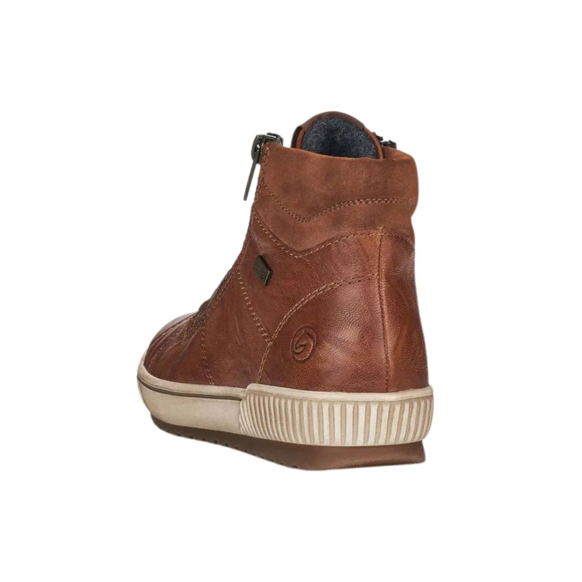 Rieker Femme D0772-22 Cuir Cuoio Imperméable