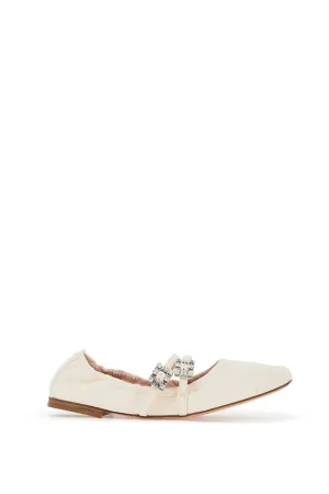 Roger Vivier "nappa Ballet Flats With Strass Buck Shoes_Roger-Vivier