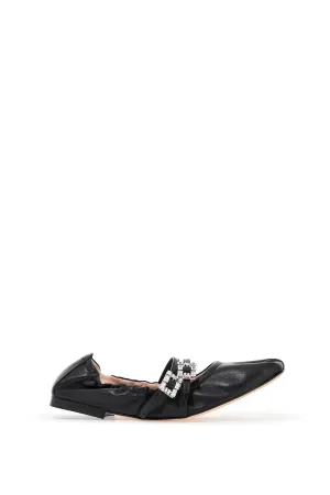 Roger Vivier "nappa Ballet Flats With Strass Buck Shoes_Roger-Vivier