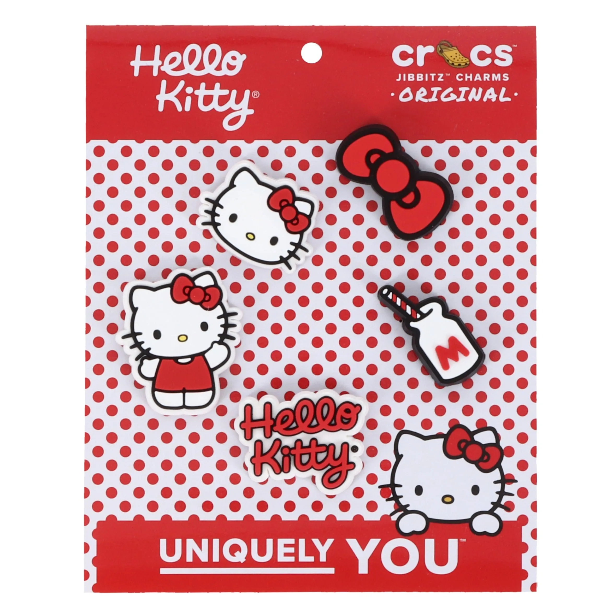 Chaussures Crocs Jibbitz™ Hello Kitty Pack de 5