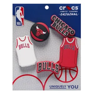 Shoes Crocs Jibbitz™ NBA Chicago Bulls 5-Pack