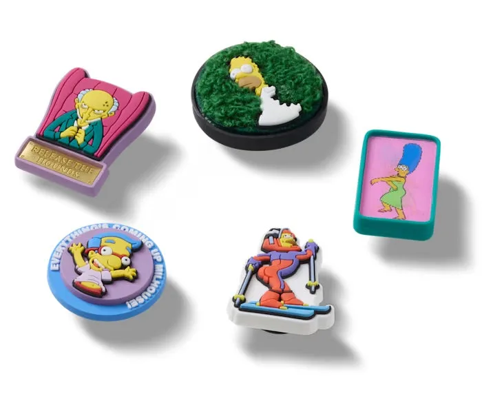 Chaussures Crocs Jibbitz™ Les Simpson Pack de 5 mèmes